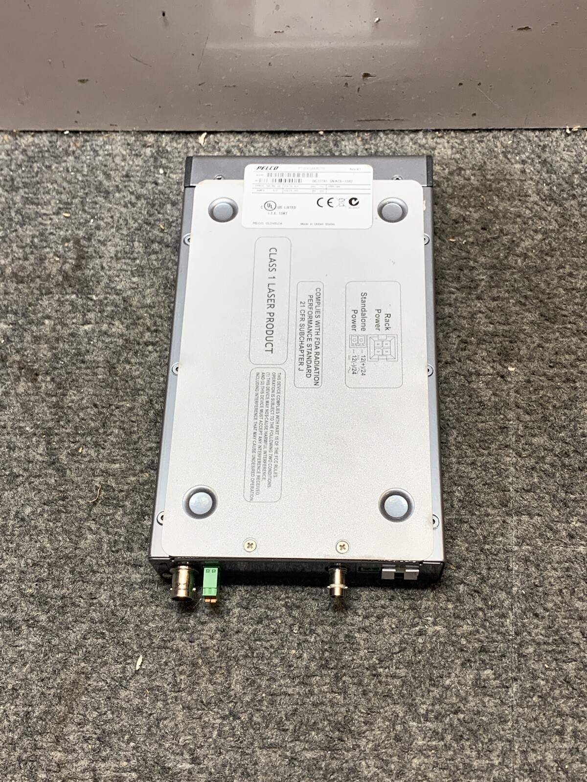 Used PELCO FT8301AMSTR 1 Channel Video Transmitter