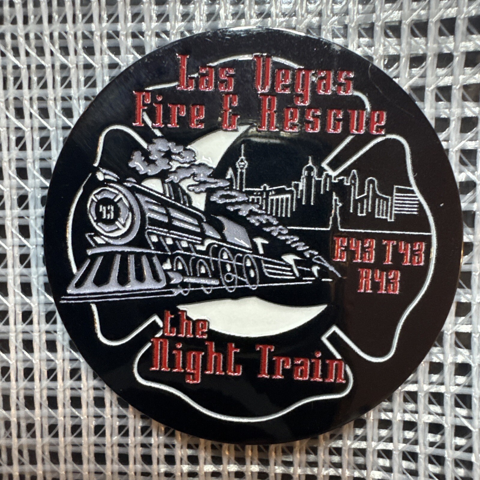 Las Vegas Fire & Rescue ‘The Night Train’ Challenge Coin