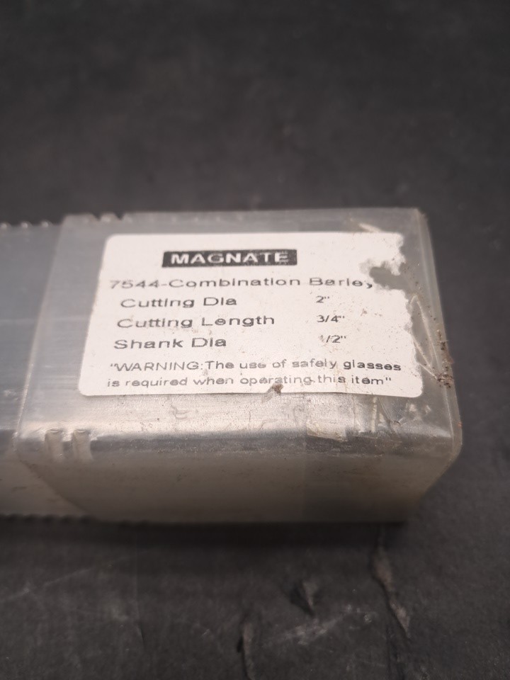 ❤️ Magnate 7544 Combination Barley Router Bit Please See Photos For Size-New 🔥