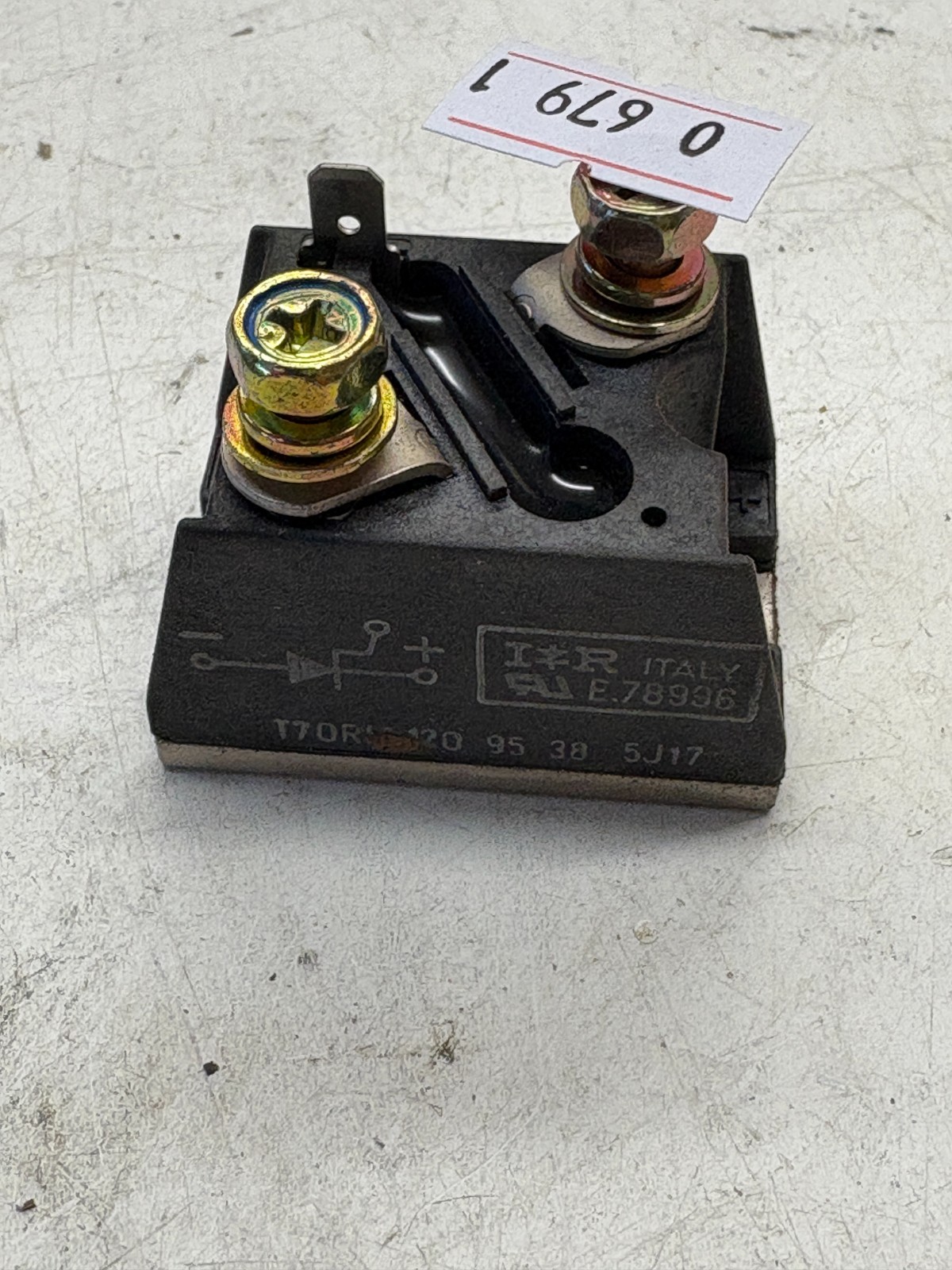 International Rectifier IR e.78996 78996 T70R120 ESAB PCM - 1000i Plasma Cutter