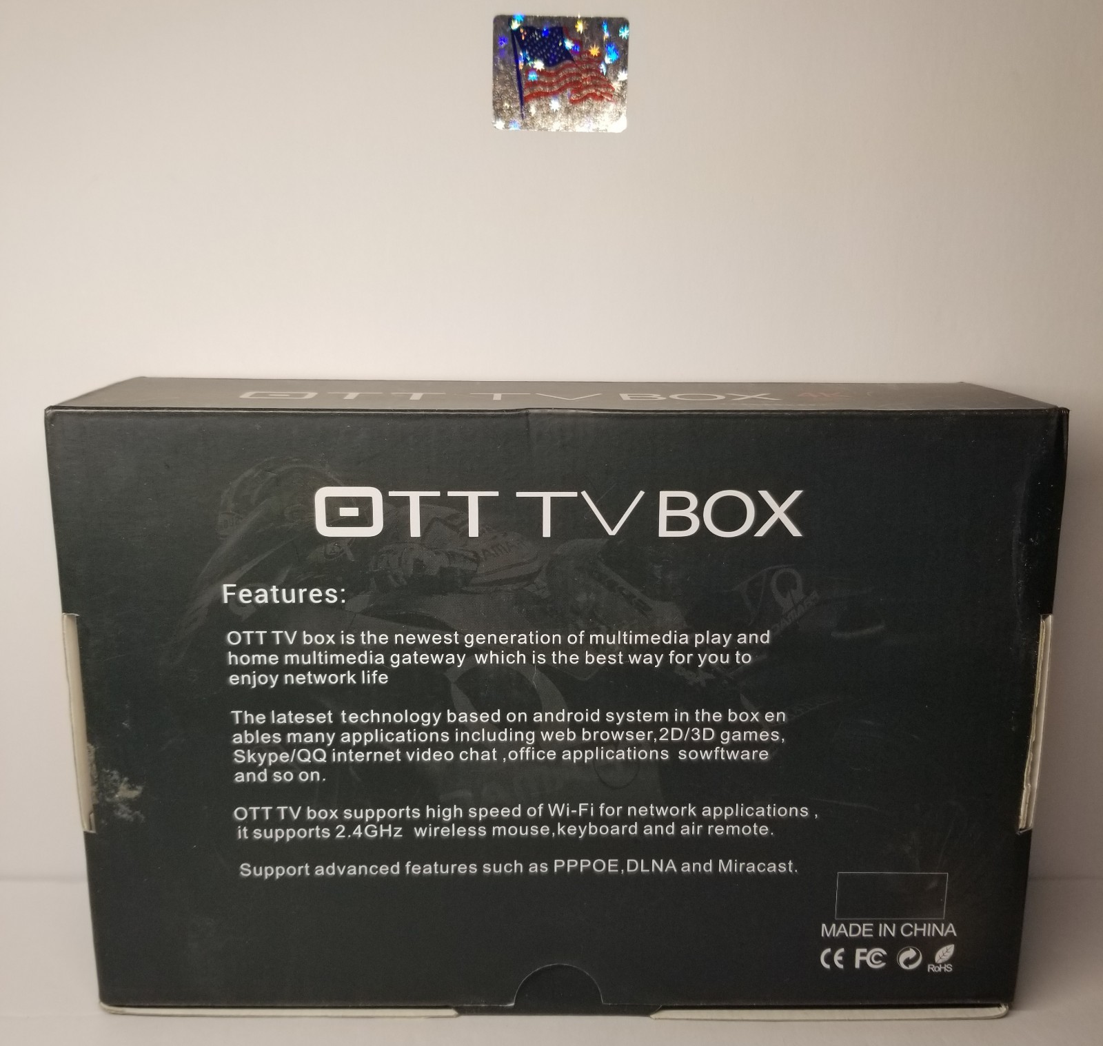 OTT TV BOX 4K UCD 64 BIT