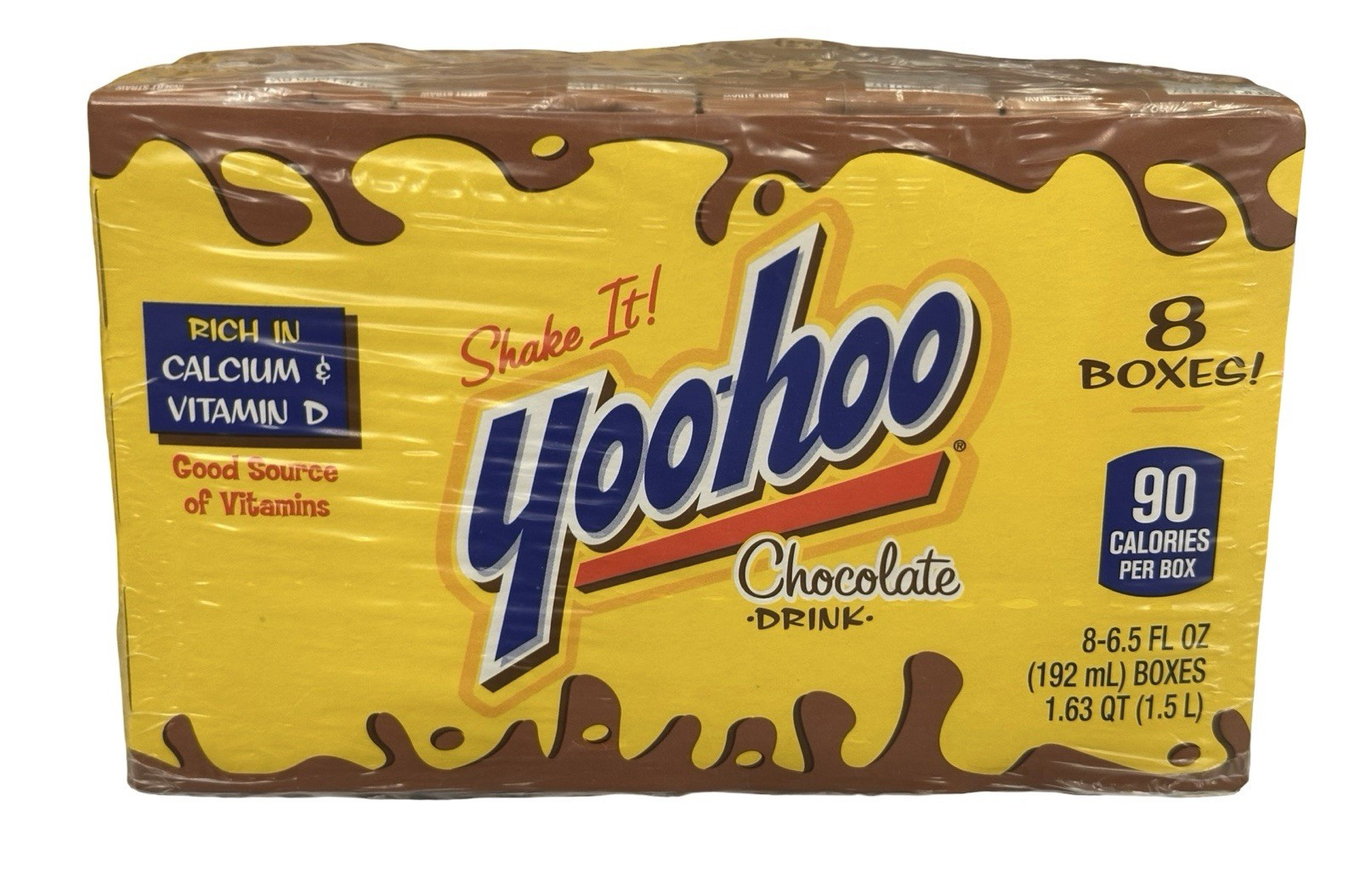 Yoohoo 8 Chocolate Drink Boxes / 6.5oz Each