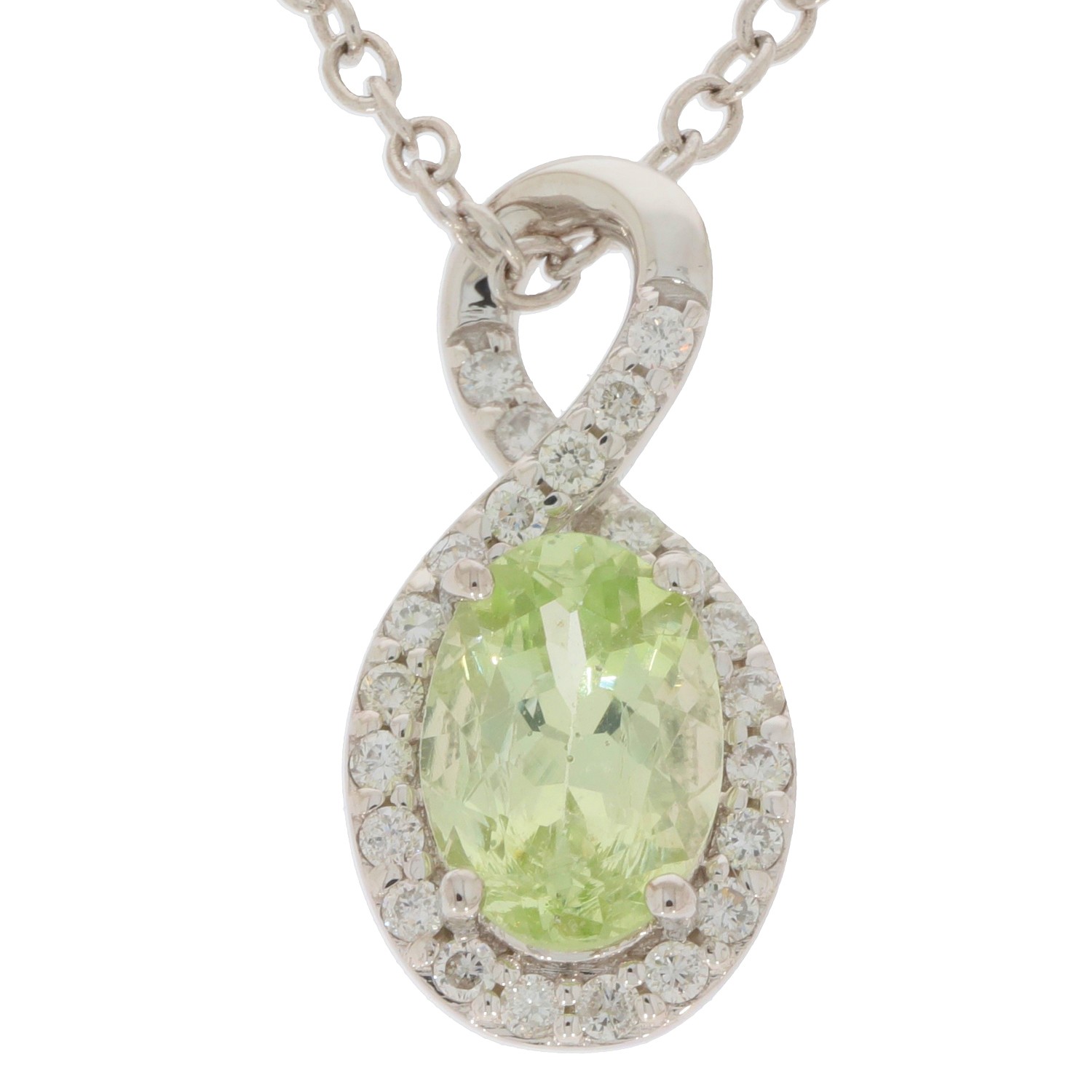 Sterling Silver Semi Mount Pendant Setting Oval OV 7X5mm