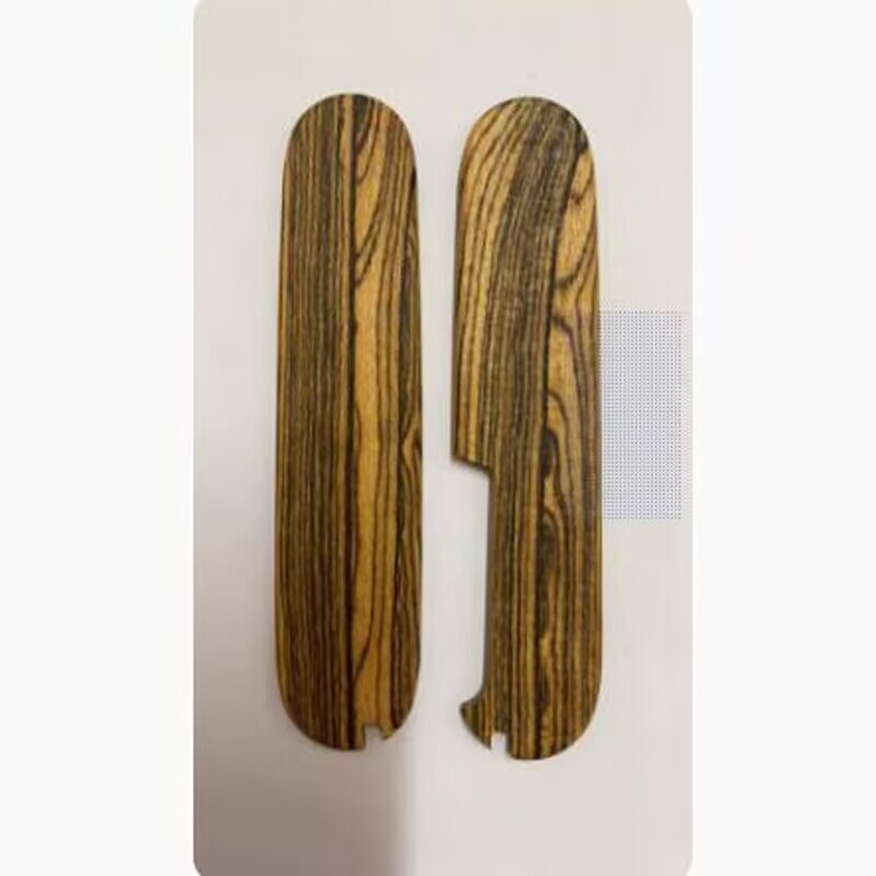 1 Pair Golden sandalwood Grip Handle Scale For 91mm Victorinox Swiss Army