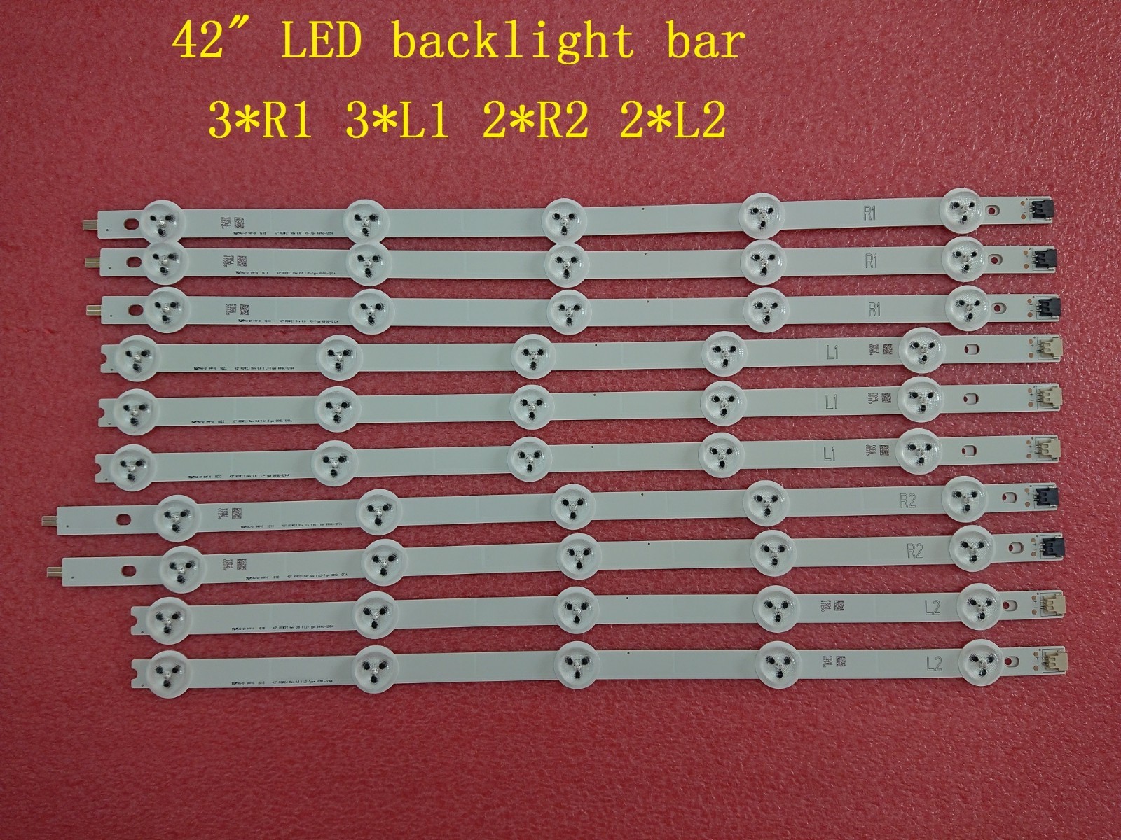 New Original 10pcs LED strip for LG 42LA620V 6916L-1412A 6916L-1413A 1414A 1415A