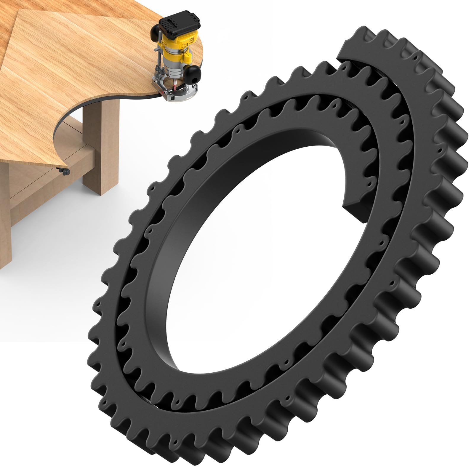 Flexible Router Edge Guide,Router Templates for Woodworking,Flexible Curve Te...