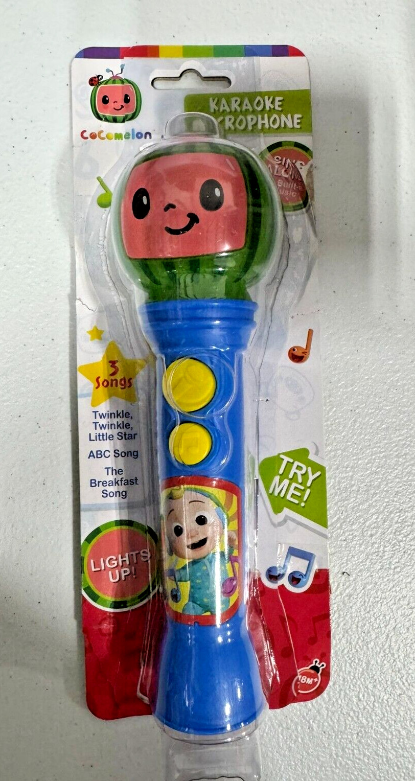 Cocomelon Toy Microphone for Kids, Musical Toy for Toddlers (Damaged Packaging)