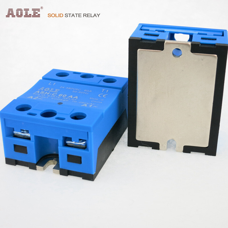 60A Small AC Solid State Relay 220V 380V SSR ASH-C 60AA