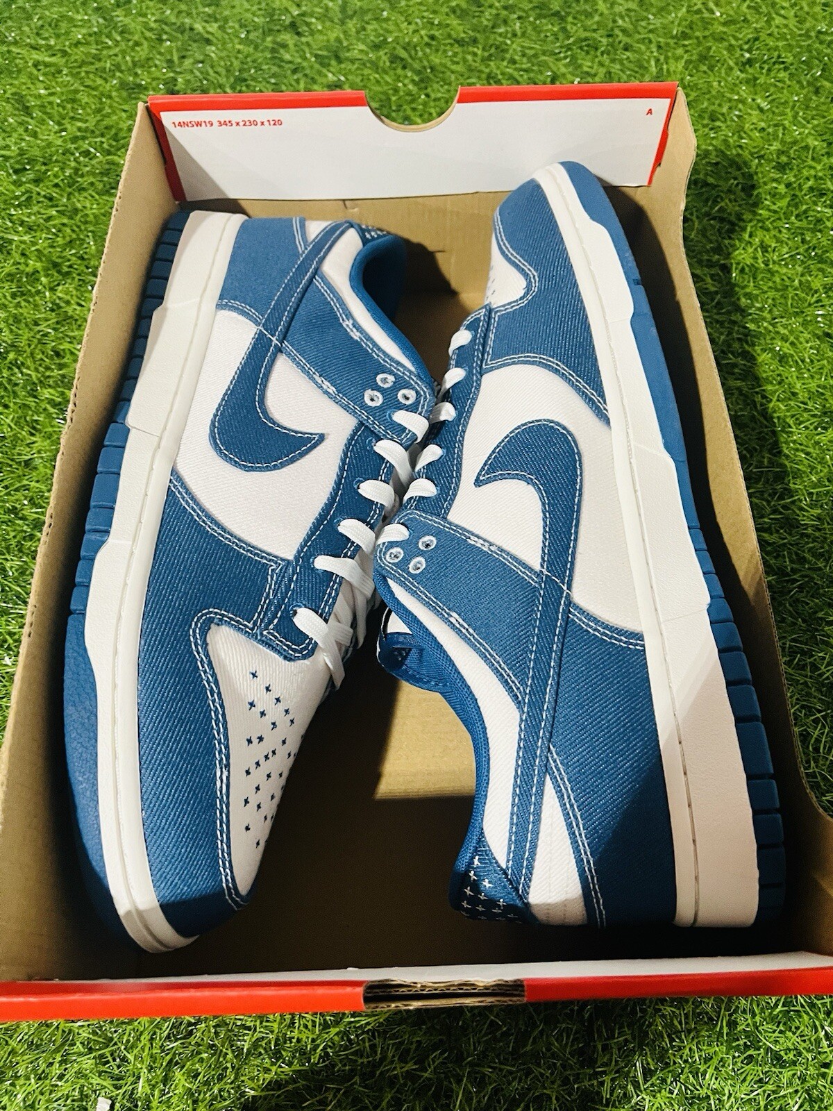 Nike Dunk Low Undustrial Blue Sashiko Mens Sizes nby DV0834-101