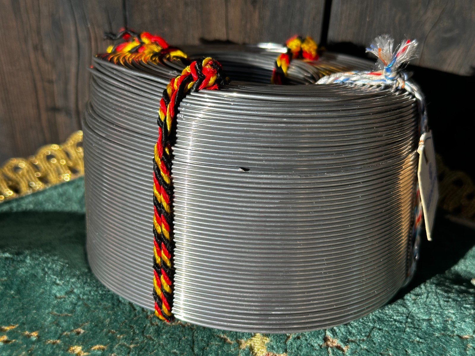 4,5 kg Siemens Klangfilm 1.5mm solder West german 195o vintage solder audio