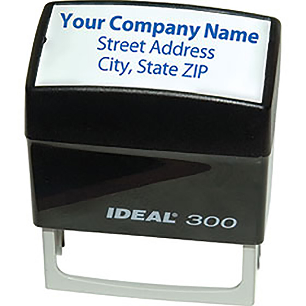 Ideal 300 Replacement Ink Pad Purple Ink