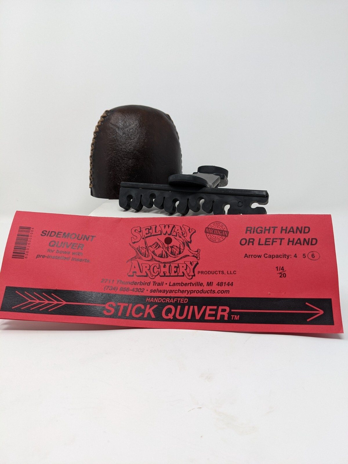 Selway Side Mount Rawhide Bow Quiver