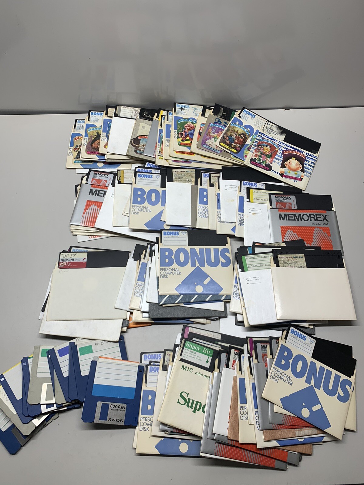 Vintage PC Computer Floppy Disk Game Lot Of 123