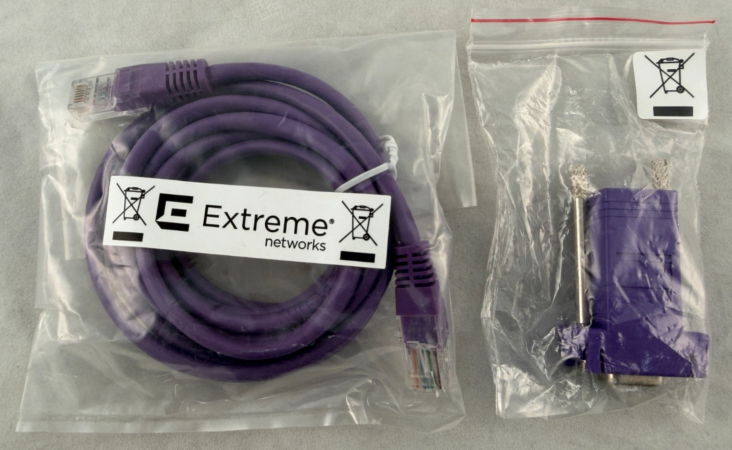 Extreme Networks Console Cable Adapter Cat 5E DB9 Female Ethernet Network Cable