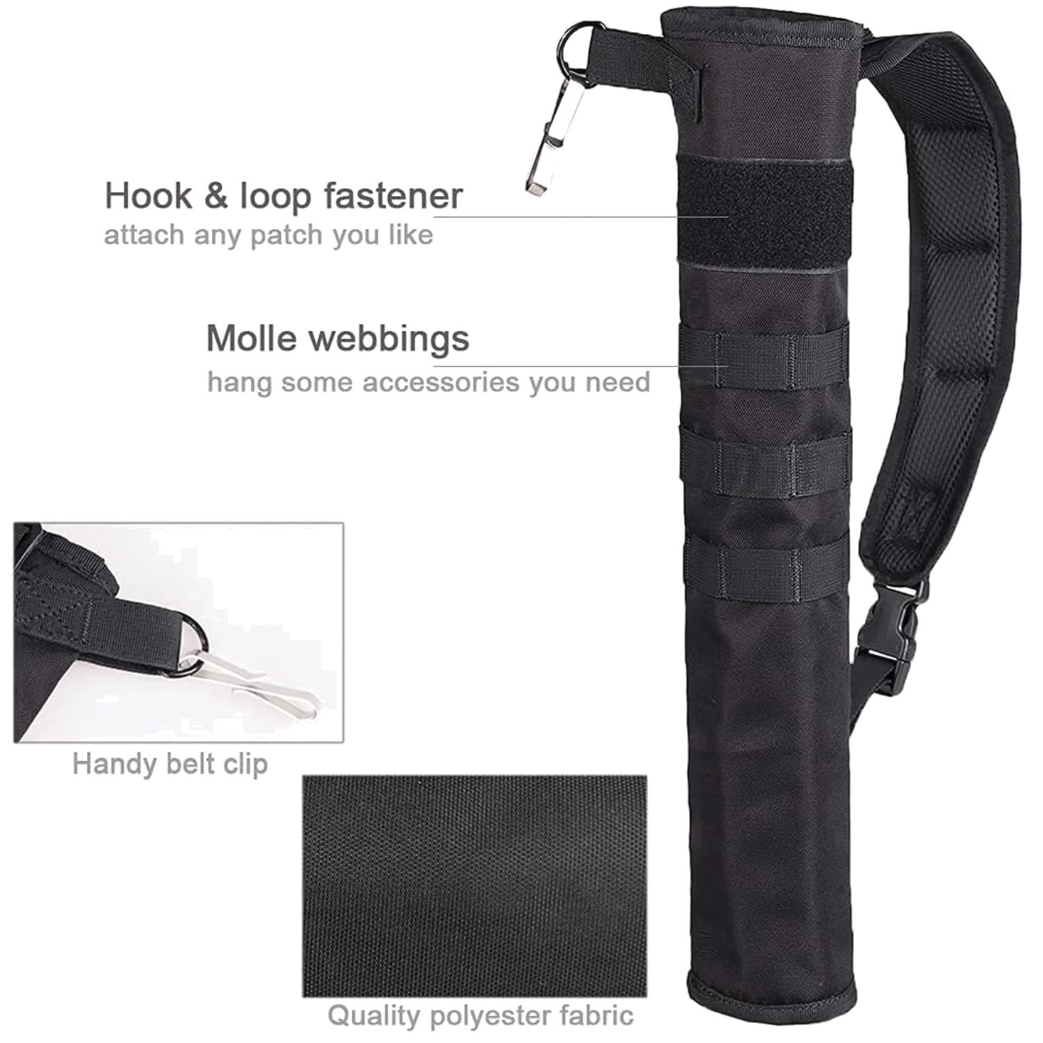 Lightweight Back Arrow Quiver - Molle System
