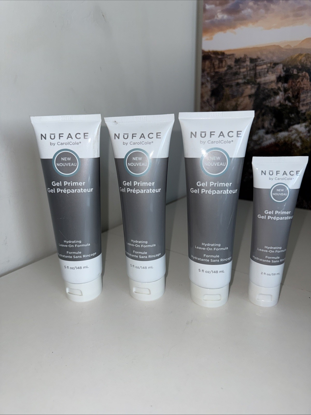 New NuFace by CarolCole Gel Primer For Normal Skin 5 fl. oz. Lot READ EXPIRATION
