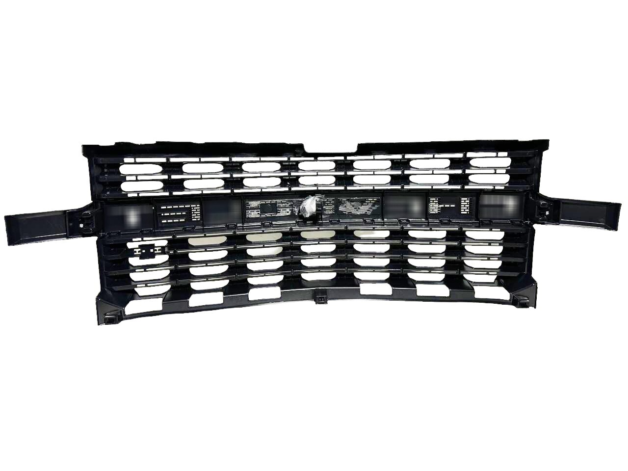 For 2021 Chevy Silverado 1500 Front Bumper Upper Grille Grill Black 84493318