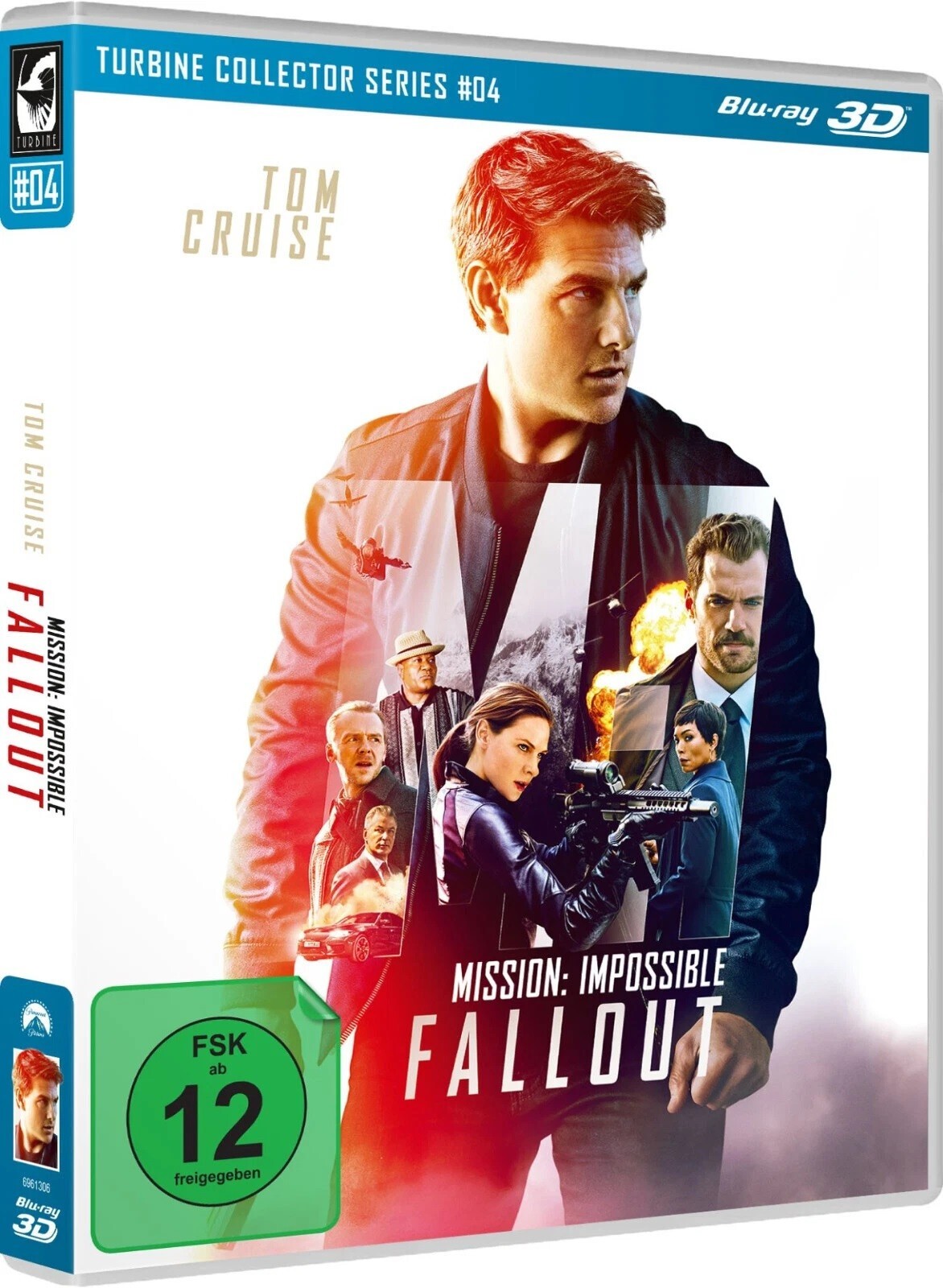 Mission: Impossible FALLOUT (2018) 3D Blu-Ray NEW (German Package/English Audio)