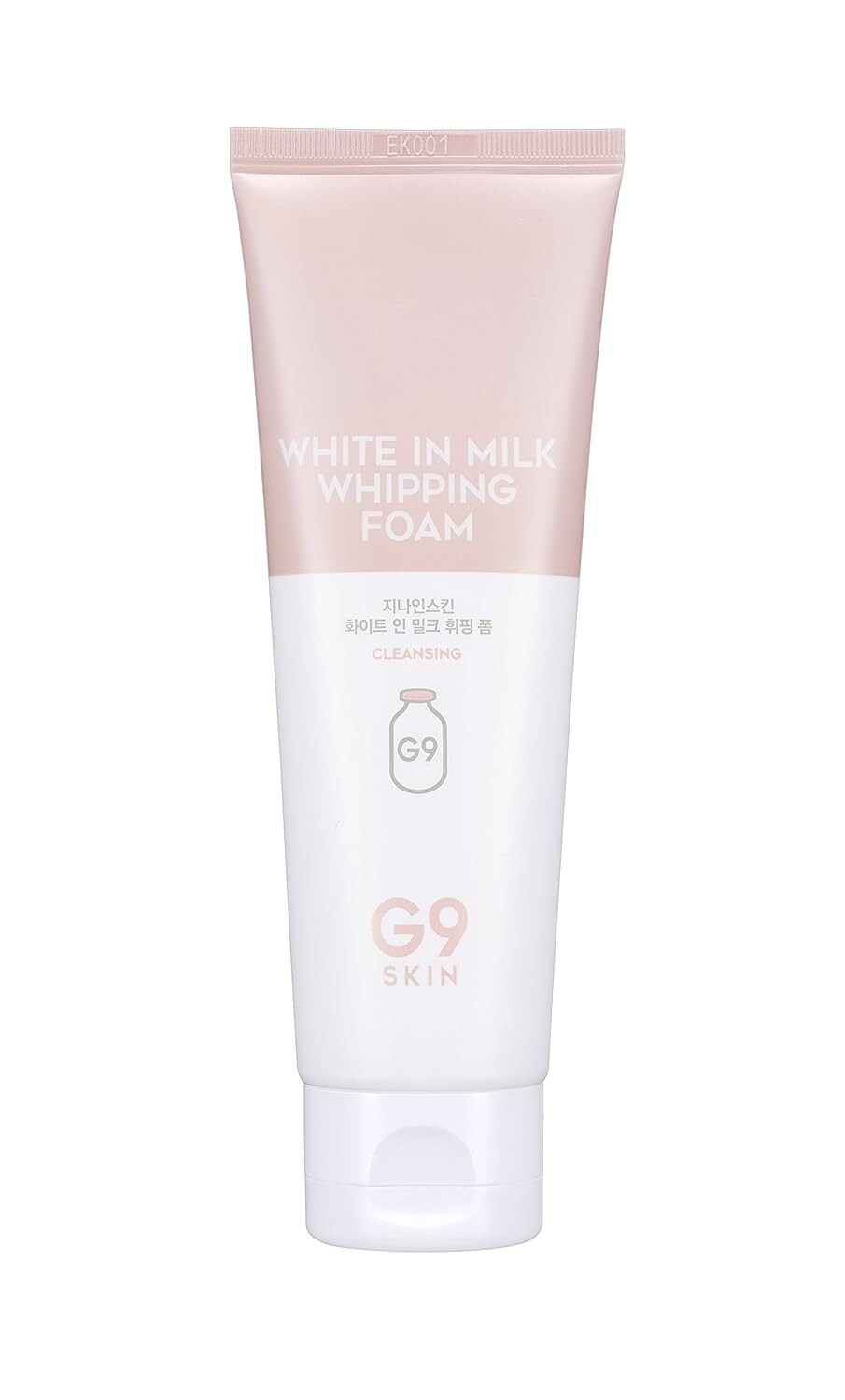 [G9SKIN] White In Milk Whipping Foam 120ml - Face cleanser