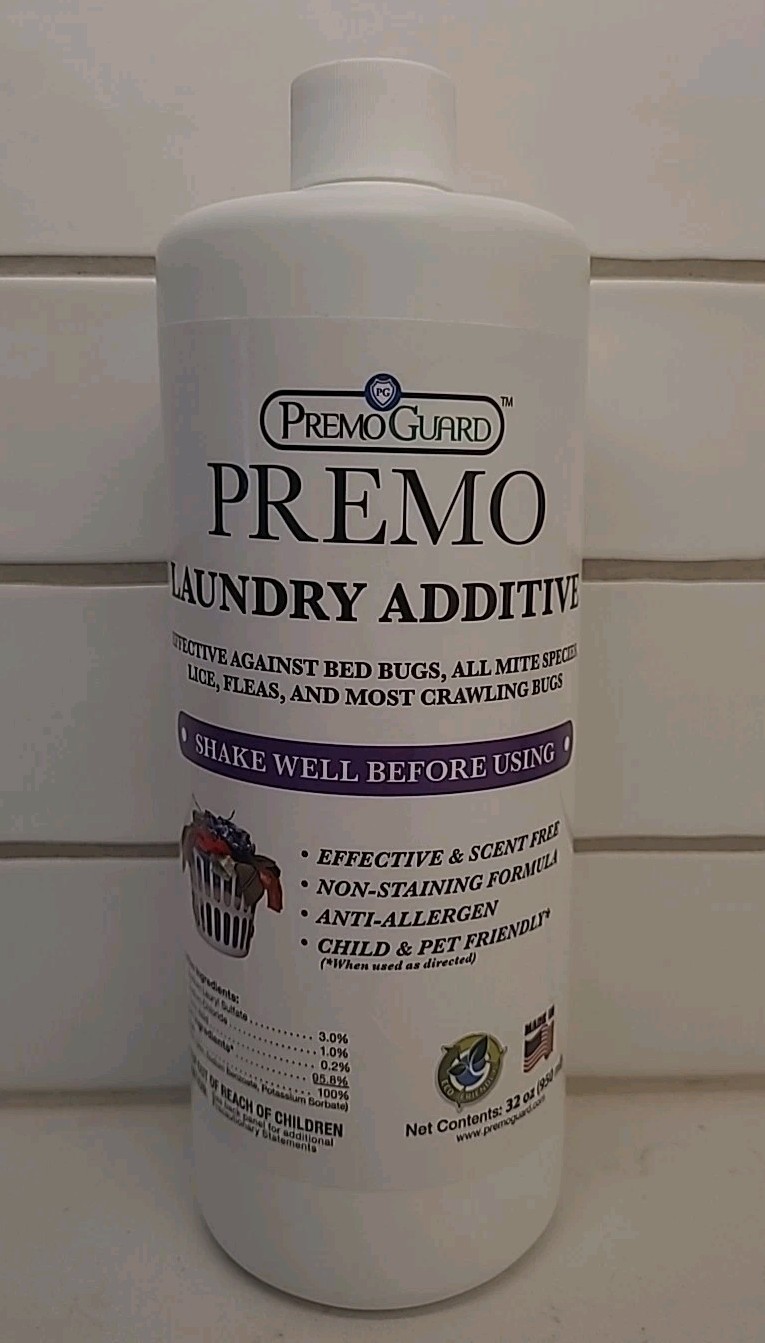 SEALED Premo Guard Effective Non-Toxic 32 oz Laundry Detergent Safe  (B1-D6