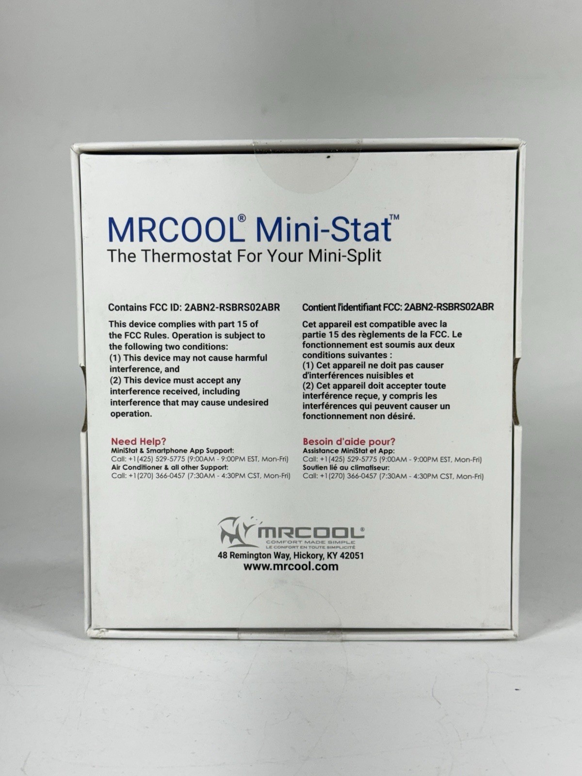 MRCOOL Mini-Stat Programmable WiFi Thermostat for Ductless Mini Split - SEALED