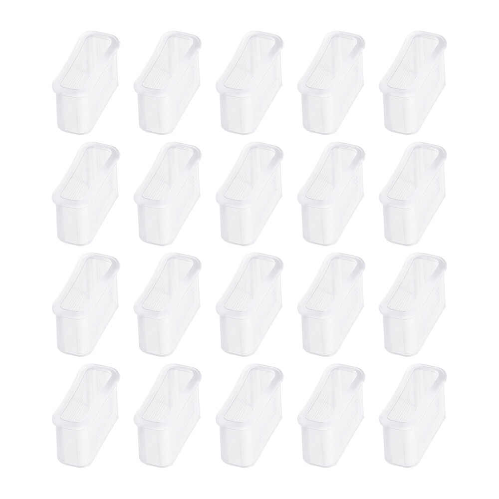 20PCS Whistles Covers Emergency Safety Whistle Rubber Whistle Cover Plastic