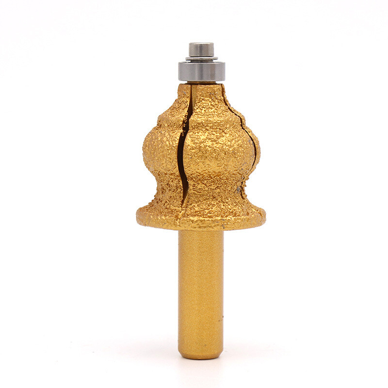 Brazed Diamond Stone Marble Grinding Edge Router Bit 23 Models - Choose Type