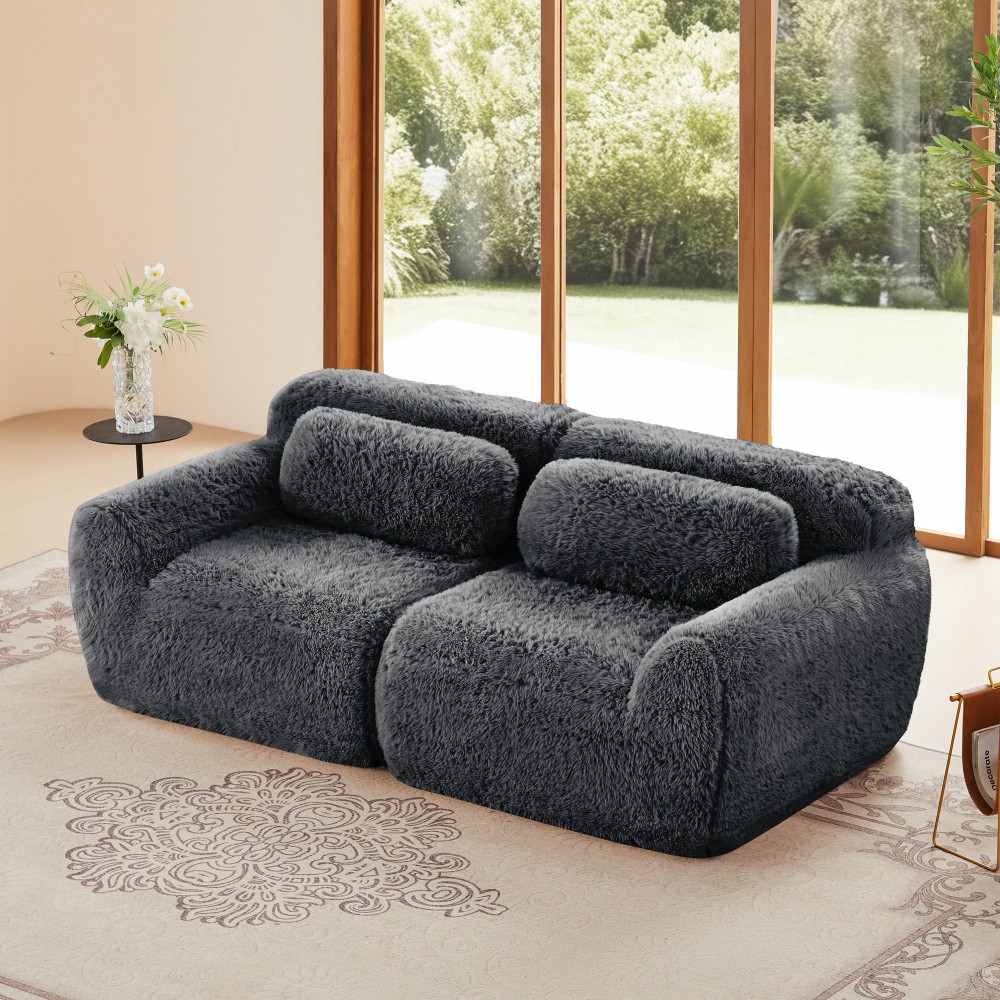 Modular Sectional Sofa Couches 32D High Density Sponge Required Ergonomic Design