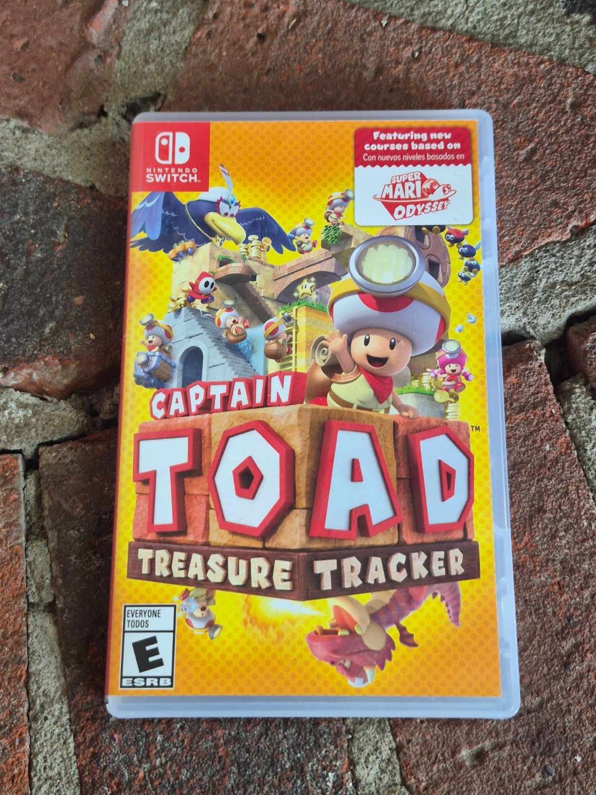 Captain Toad Treasure Tracker Authentic Nintendo Switch Case Only
