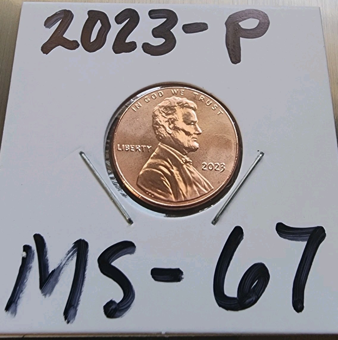 2023-P DDO/DDR Double Ear Lobe l "DIE BREAKS STRIKE-THROUGH on LIBERTY
