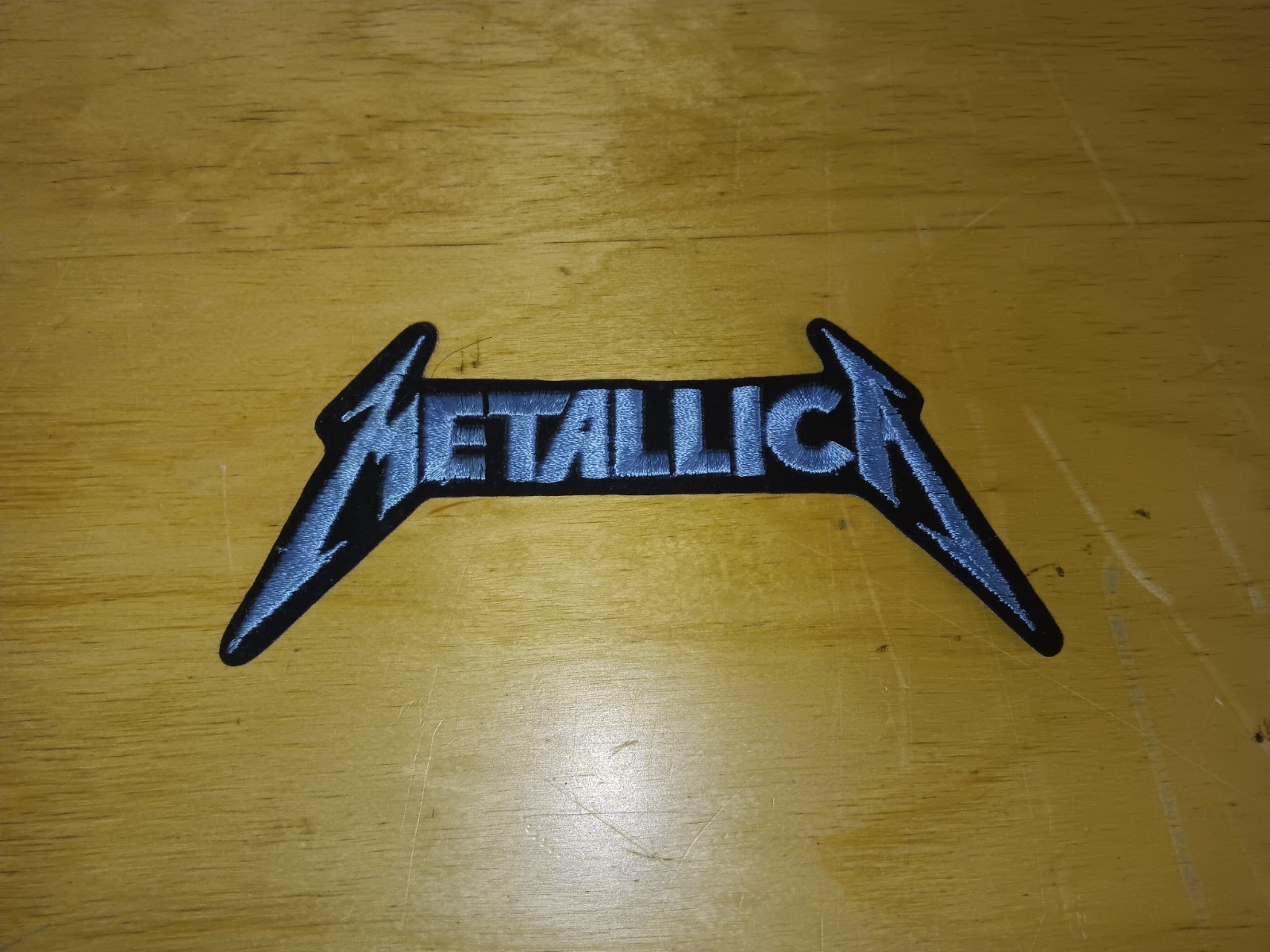 Vintage OG, Metallica, logo, embroidered, iron on patch.