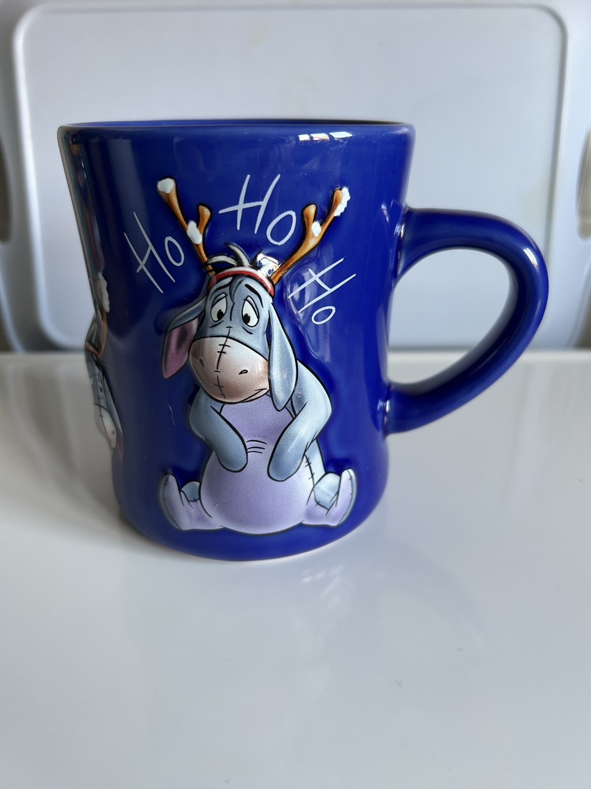 Disney Store Eeyore 3-D Christmas Mug