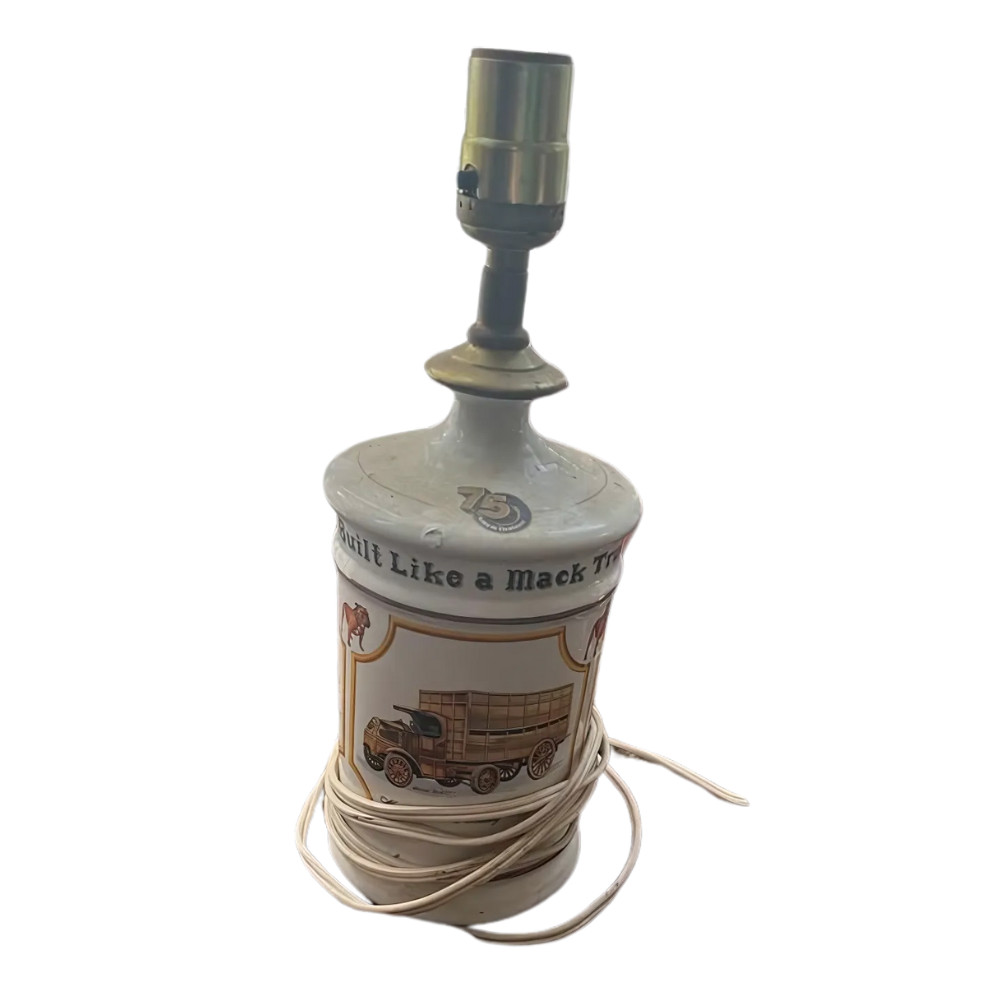 Original Mack Truck Desk Lamp | 1975, 1ST EDITION, Junique Brand Lamp