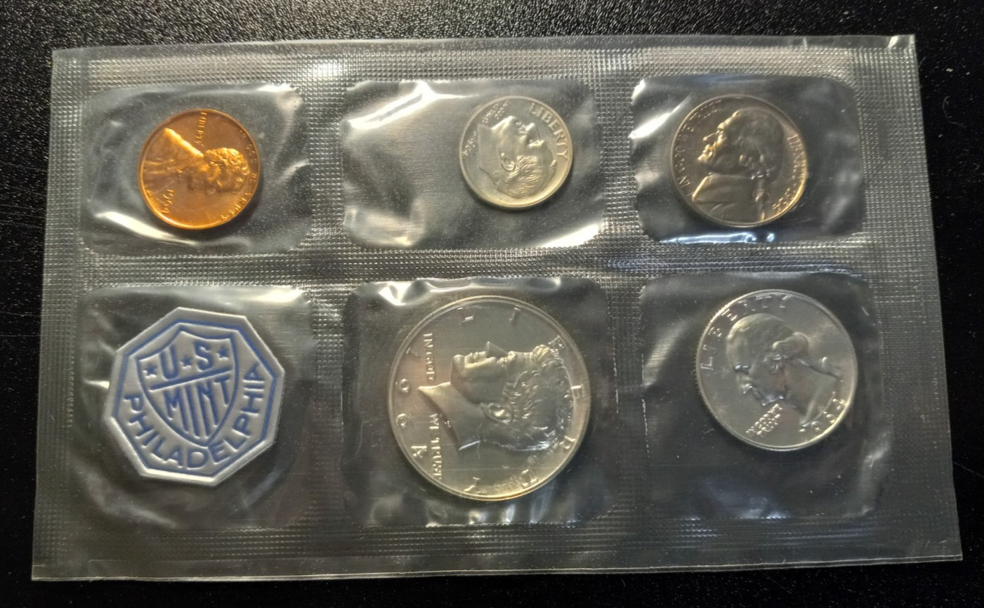 Philadelphia Mint 1964 Coin Set Proof 90% Silver