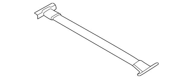 Genuine Nissan Roof Luggage Carrier Cross Rail 73807-9A40A