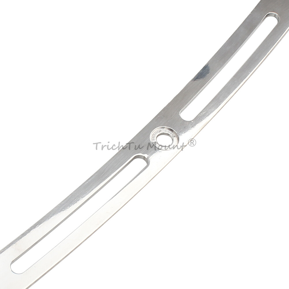 Chrome Slotted Windshield Windscreen Trim for Harley Electra Street Glide FLHX