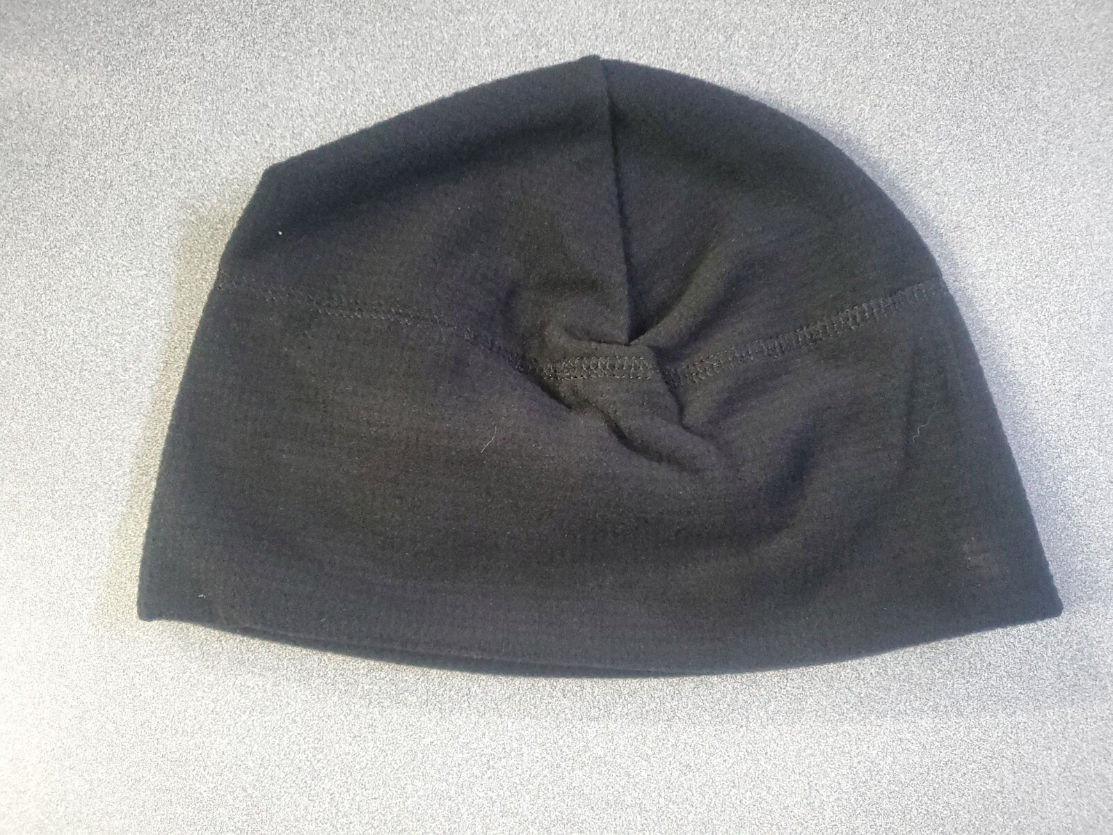 Polartec Black Military Micro Fleece Cap Hat