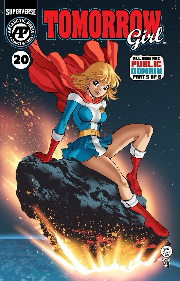 Tomorrow Girl #20 Cover B Ben Dunn Homage Antarctic Press