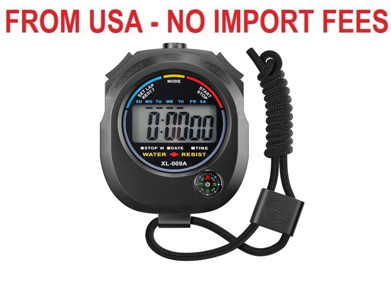 KingL Digital Stopwatch Timer - Interval Timer with Large Display.