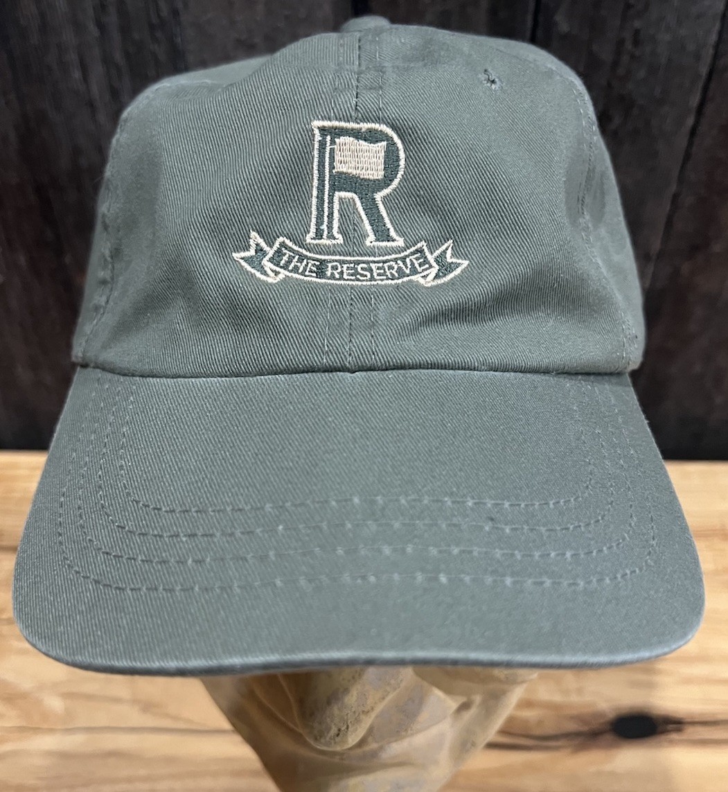 Vintage The Reserve Golf Club Foreman Pacific Headwear Moss Green W/ Emb. Logo