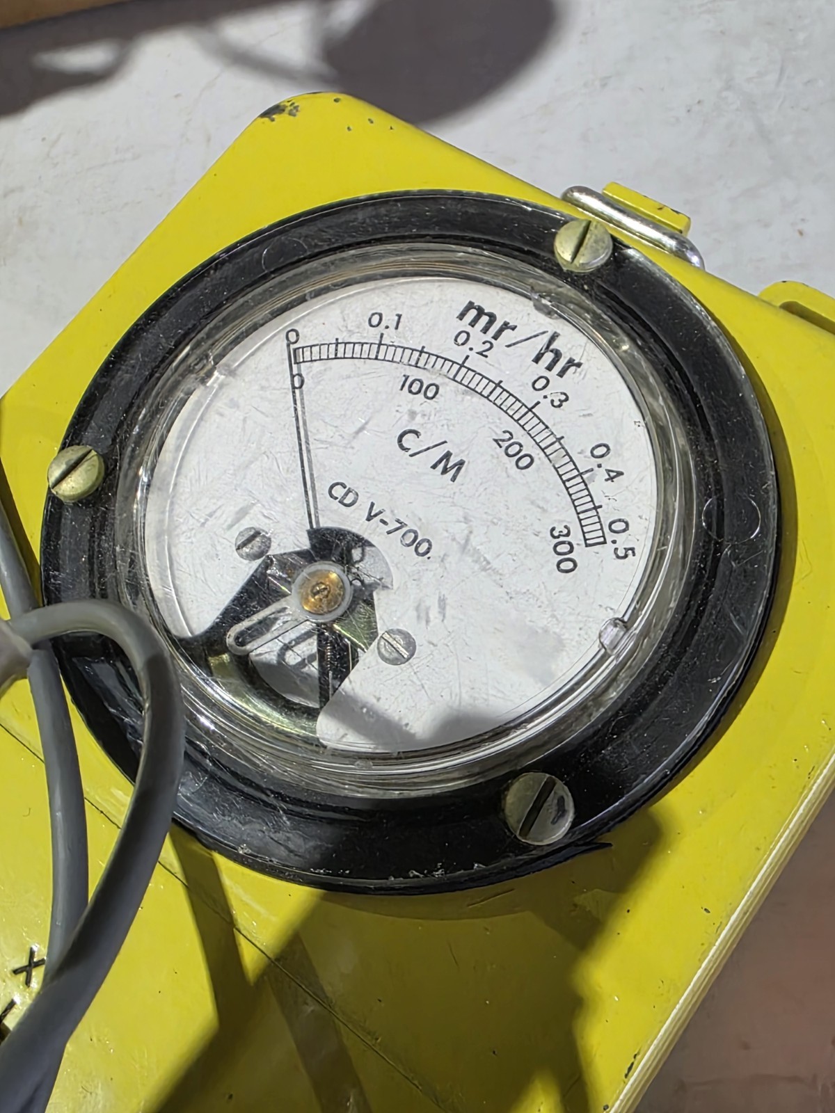 Monitor Geiger Counter Victoreen CD V-777 Radiation Detection Set Kit