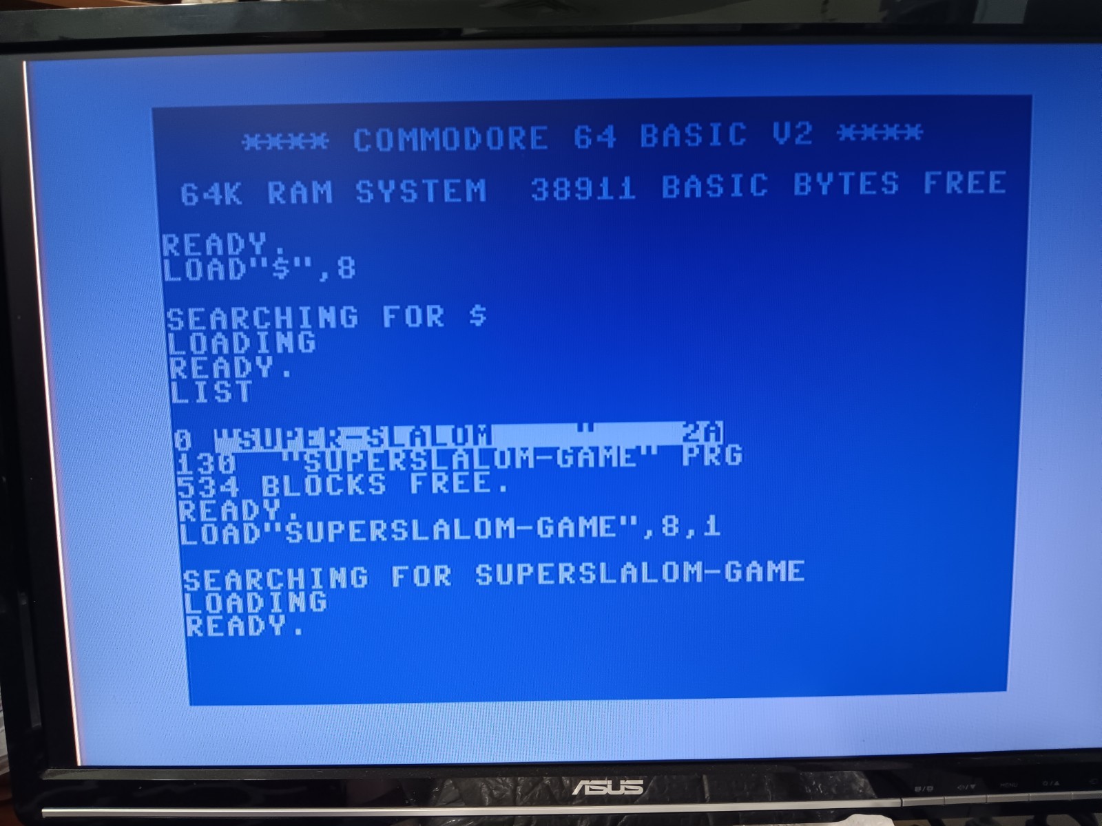 RECAPPED, CLEANED, TESTED, WORKING NTSC Commodore 64.