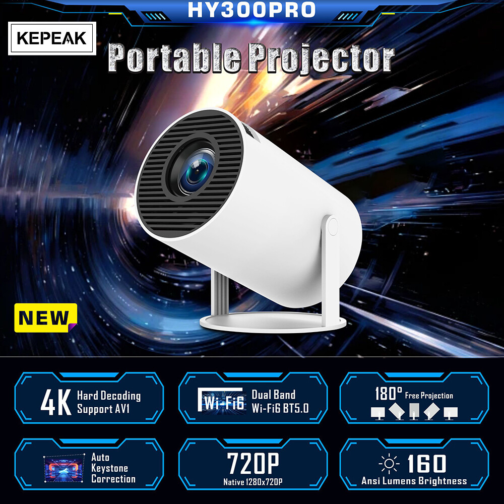 4K Mini Proyector Para Moviles Celular 5G Wifi Bluetooth Android Y Ios Iphone US