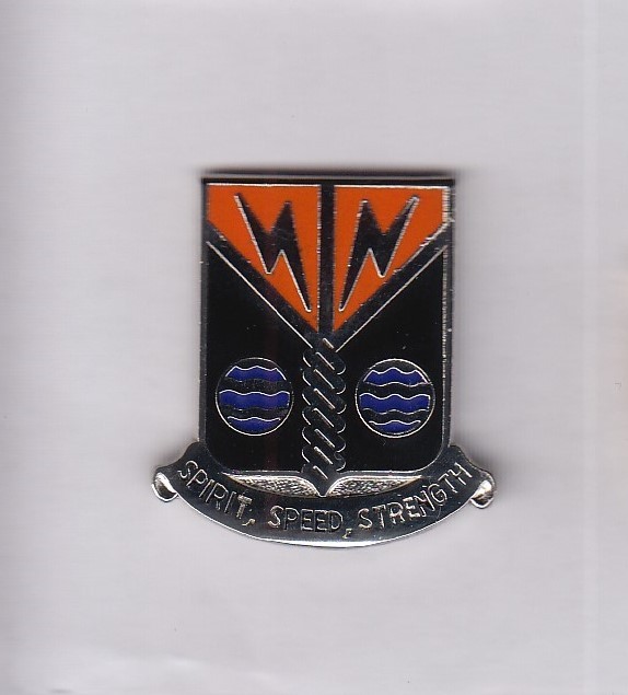 US Army 58th Signal Battalion crest DUI badge G-23