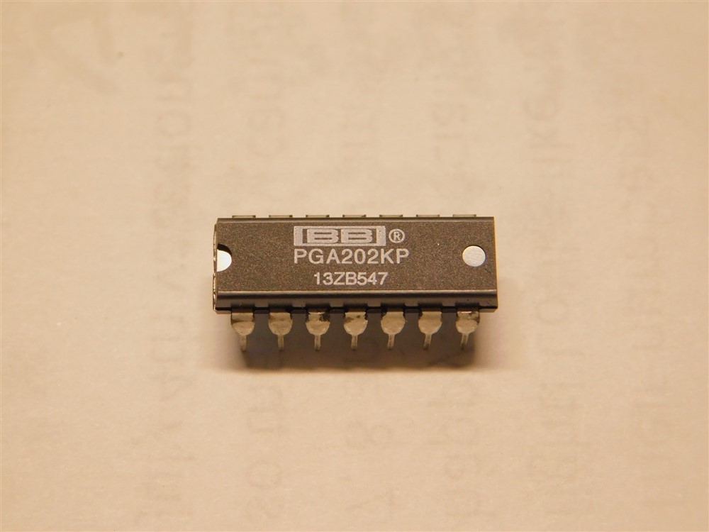 Original Burr-Brown PGA202KP Digitally Controlled Instrumentation Amplifier IC