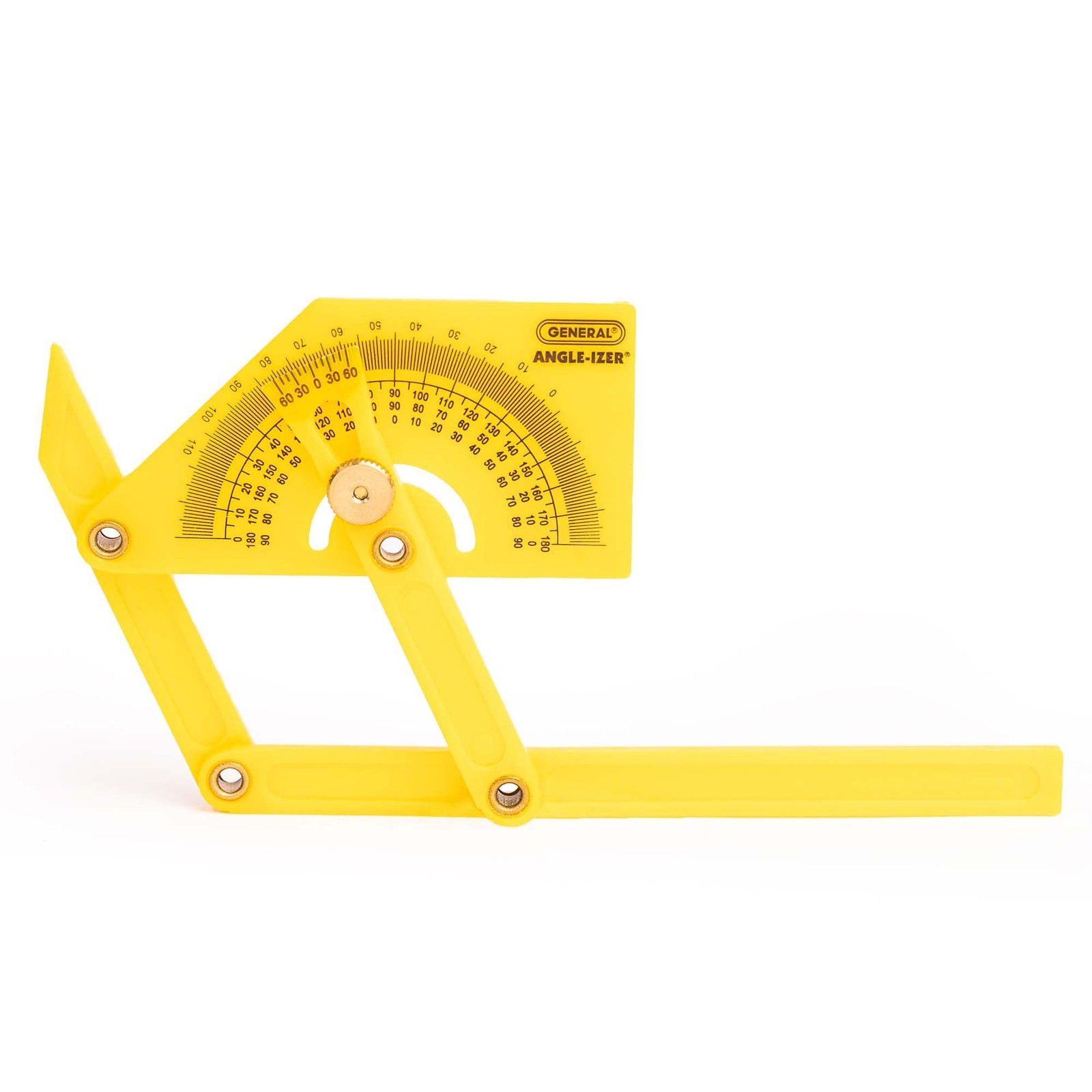 29 Plastic Protractor and Angle Finder, Outside, Inside, Sloped Angles, 0° to...