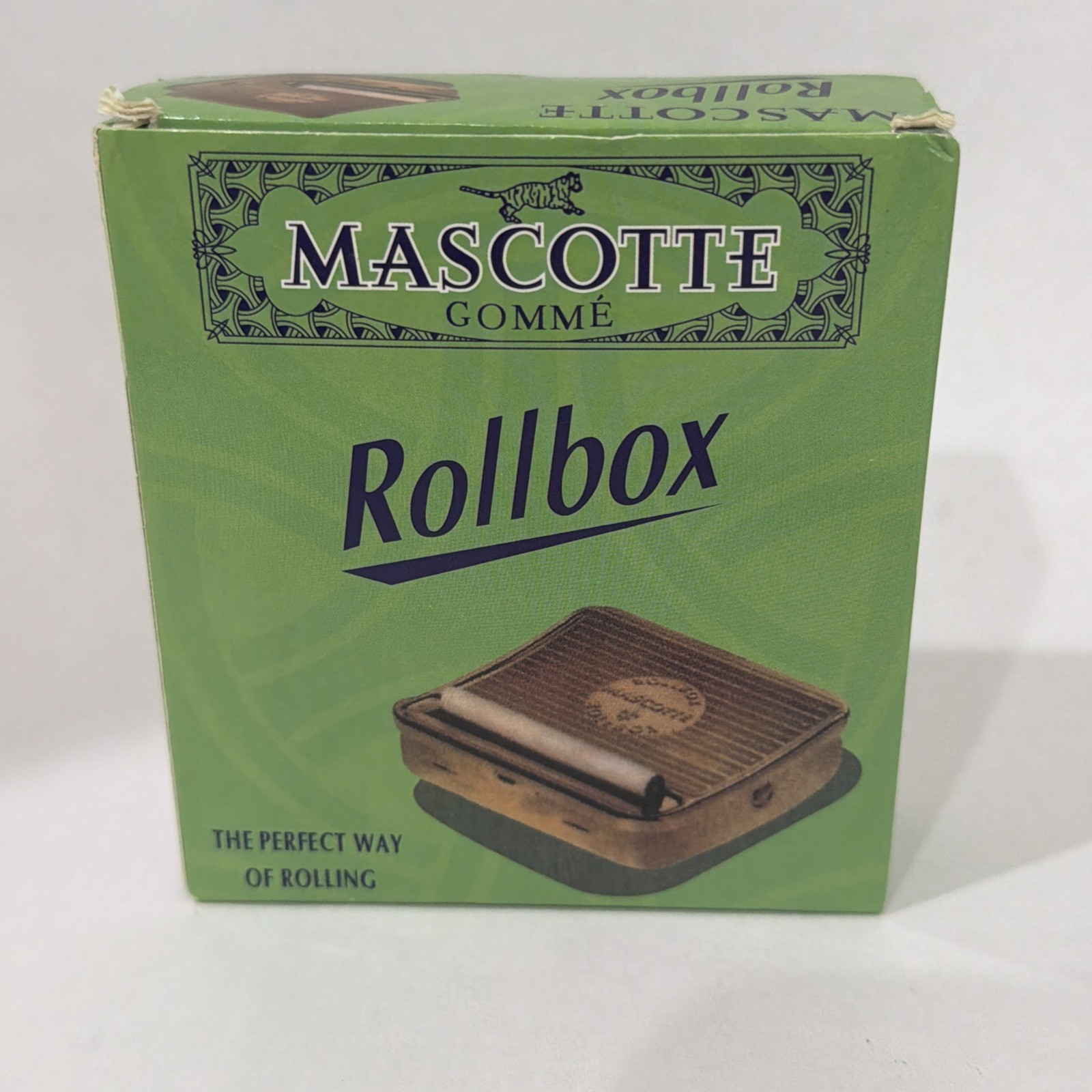 Mascotte Gomme New Metal Cigarette Rolling Machine Rollbox  Tobacco Roll Machine
