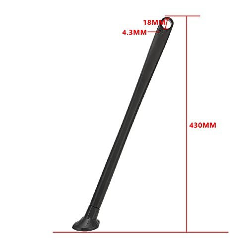 Dirt Bike Kickstand Side Stand Forging Aluminum With Springs For XC XCW black