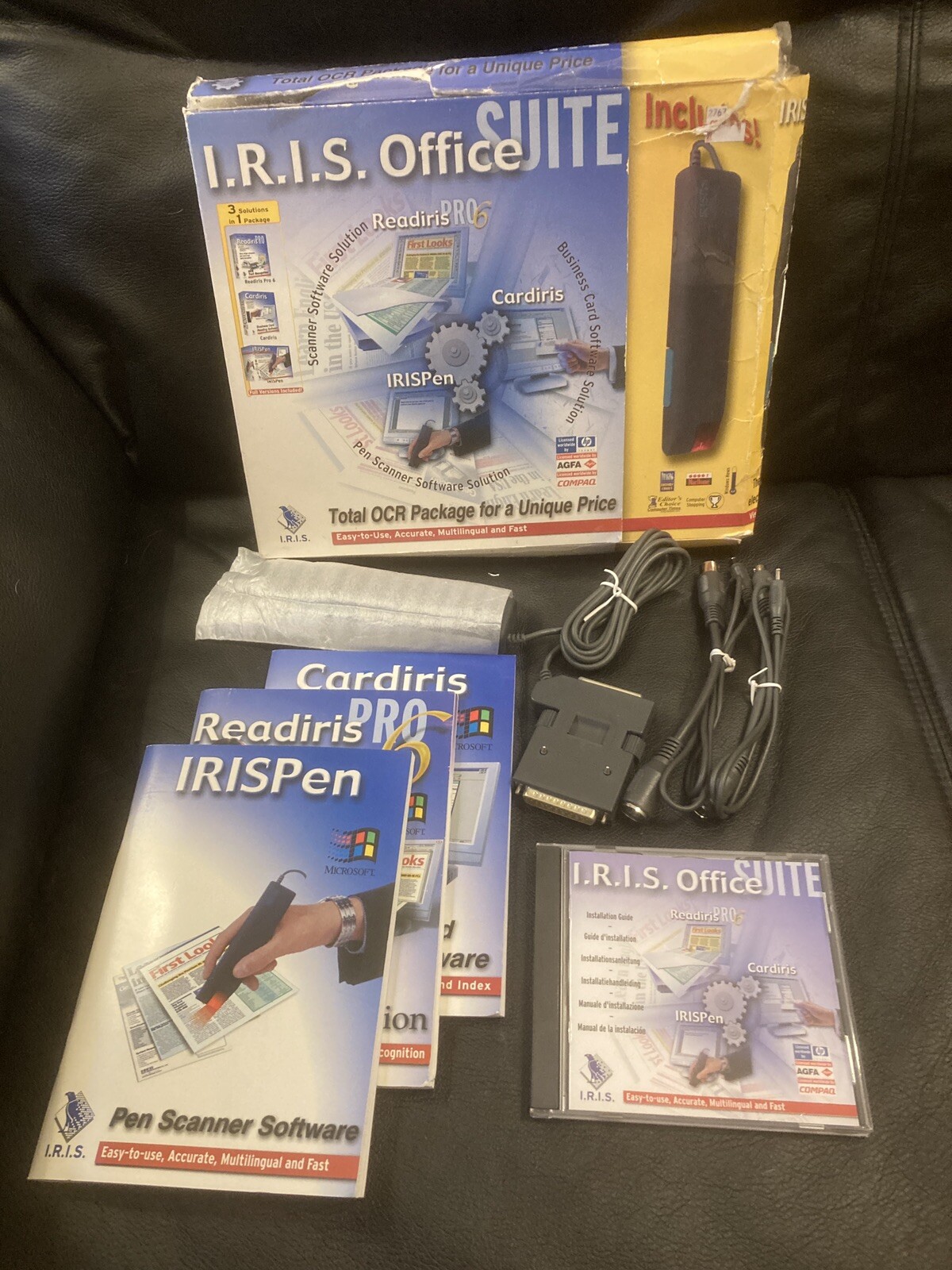 I.R.I.S. Irispen Digital Highlighter & Office Suite, complete in box