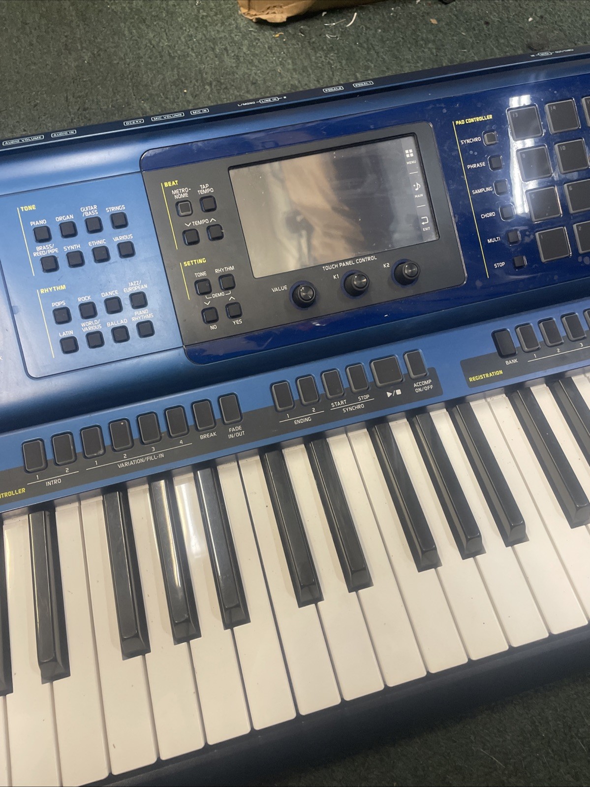 Casio MZ-X500 61-Key Workstation Keyboard Synth *Untested*